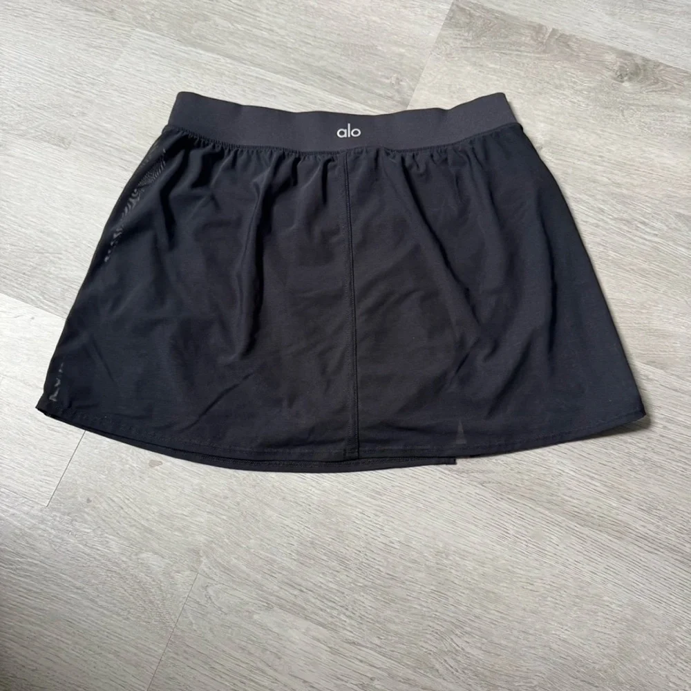 ALO Yoga Black Mini Skirt